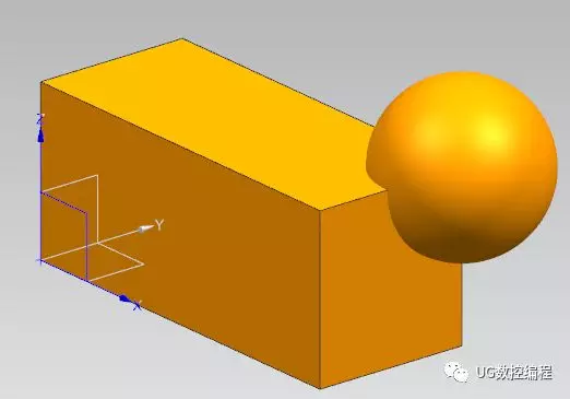 UG NX10.0编程基础教程——球体和布尔运算的图8